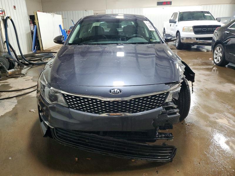 2018 Kia Optima VIN 5XXGU4L37JG219859 COPART salvage auction — FRONT END, Il - Salvage Certificate, sold $1,350 on 2026-07-16 (photo 5)