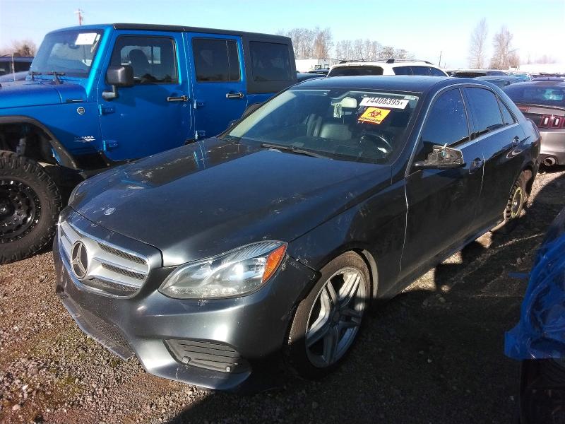 2014 Mercedes-benz E-class VIN WDDHF5KB6EA892002 COPART salvage auction — REAR END, Or - Certificate Of Title, sold $3,800 on 2026-07-09 (photo 1)