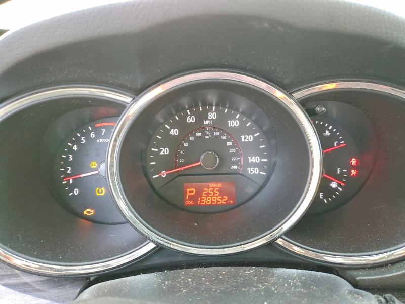 2012 Kia Sorento VIN 5XYKTDA61CG299104 COPART salvage auction — FRONT END, Oh - Cert Of Title-Salvage, sold $625 on 2026-07-23 (photo 9)