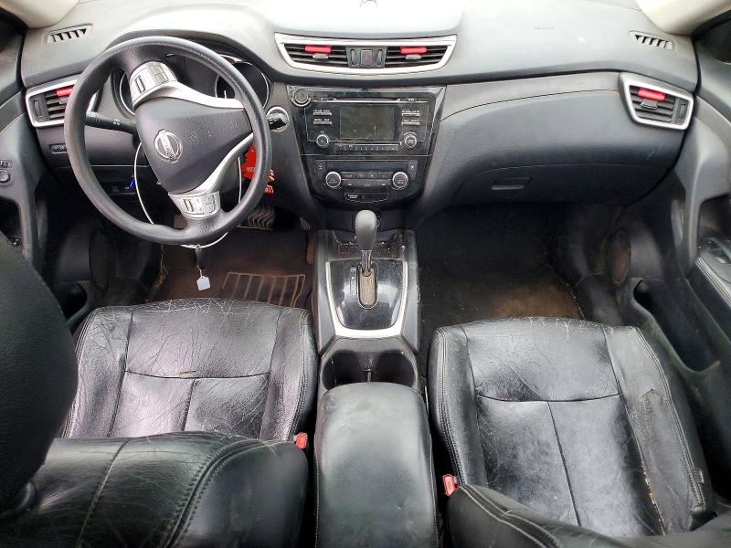 2014 Nissan Rogue VIN 5N1AT2MK8EC756390 COPART salvage auction — FRONT END, UT - SALVAGE CERTIFICATE, sold $825 on 2026-07-10 (photo 8)