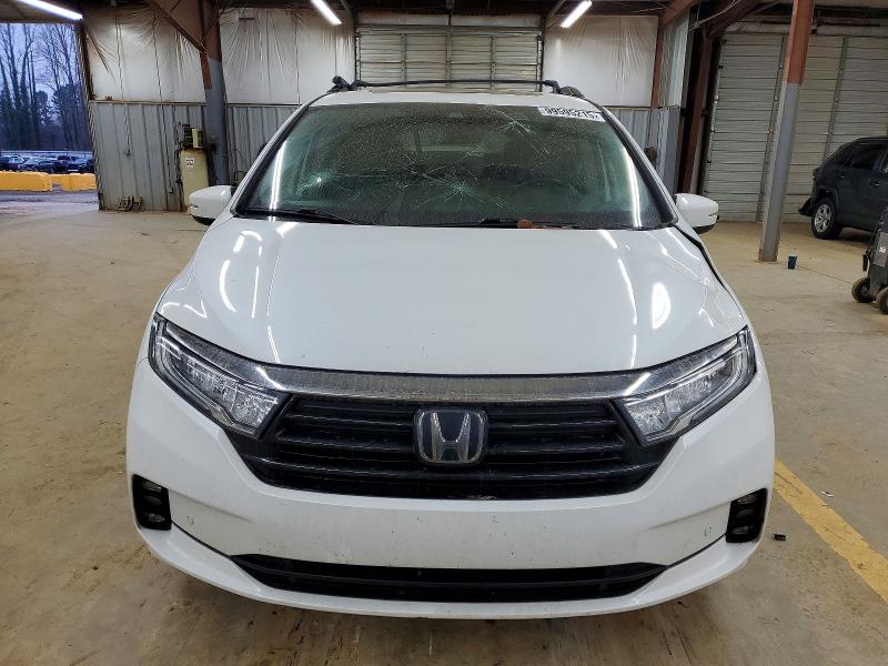 2022 Honda Odyssey VIN 5FNRL6H81NB059434 COPART salvage auction — ROOF, Nc - Salvage Certificate Of Title, sold $9,500 on 2026-07-29 (photo 5)