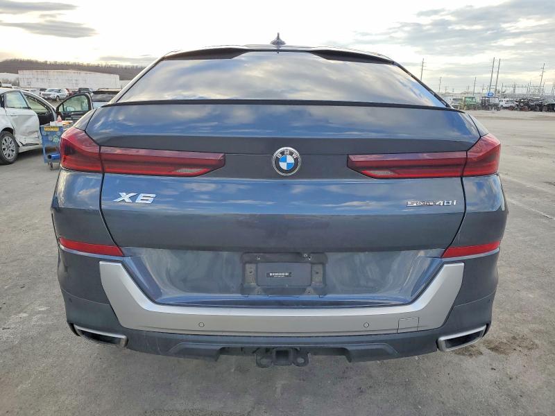 2021 BMW X6 VIN 5UXCY4C09M9D88499 COPART salvage auction — FRONT END, OK - CERTIFICATE OF TITLE, sold $24,400 on 2026-09-09 (photo 6)