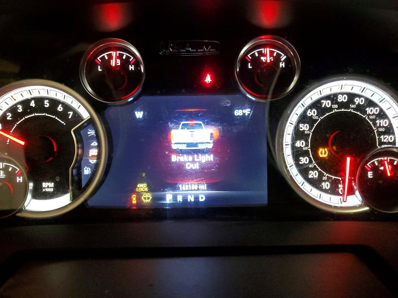 2013 Ram 1500 VIN 1C6RR7VT3DS663525 COPART salvage auction — FRONT END, Ak - Bill Of Sale- Salvage, sold $1,100 on 2026-07-21 (photo 9)