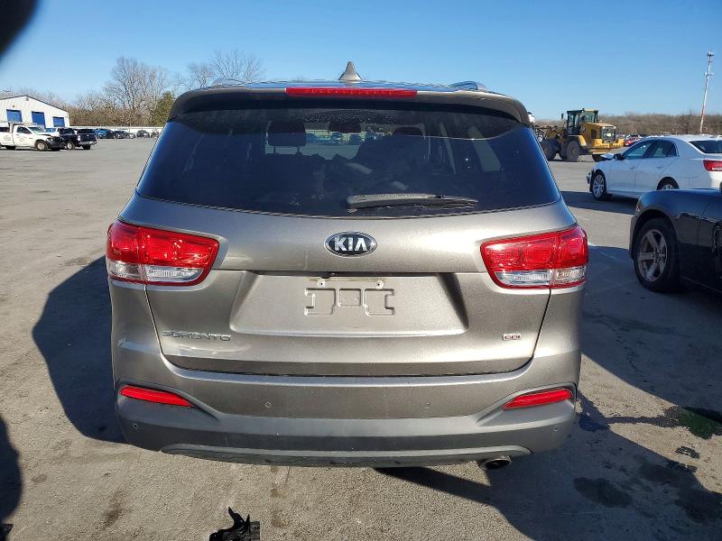 2018 Kia Sorento VIN 5XYPG4A31JG348833 COPART salvage auction — FRONT END, Nj - Cert Of Title-Salvage, sold $1,800 on 2026-07-23 (photo 6)