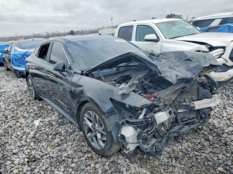 2021 Hyundai Sonata VIN 5NPEF4JA9MH078904 COPART salvage auction — FRONT END, Ms - Cert Of Title-Salvaged, sold $3,491 on 2026-07-30 (photo 4)