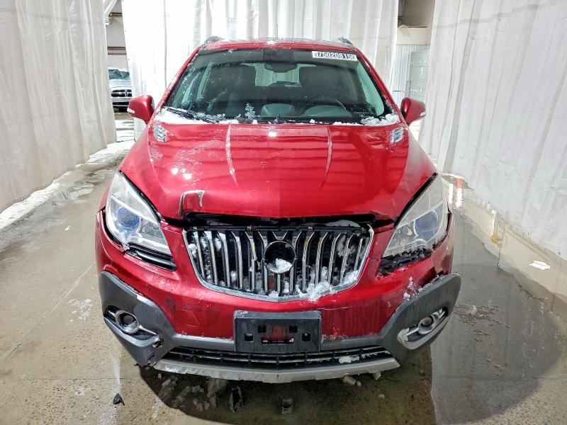 2014 Buick Encore VIN KL4CJFSB2EB592017 COPART salvage auction — FRONT END, WV - CERTIFICATE OF TITLE, sold $1,050 on 2026-07-02 (photo 5)