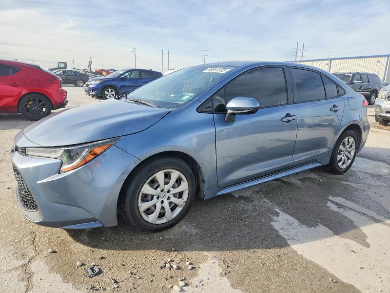 2020 Toyota Corolla VIN JTDEPRAE0LJ032087 COPART salvage auction — SIDE, Tx - Certificate Of Title, sold $175 on 2026-07-17 (photo 1)