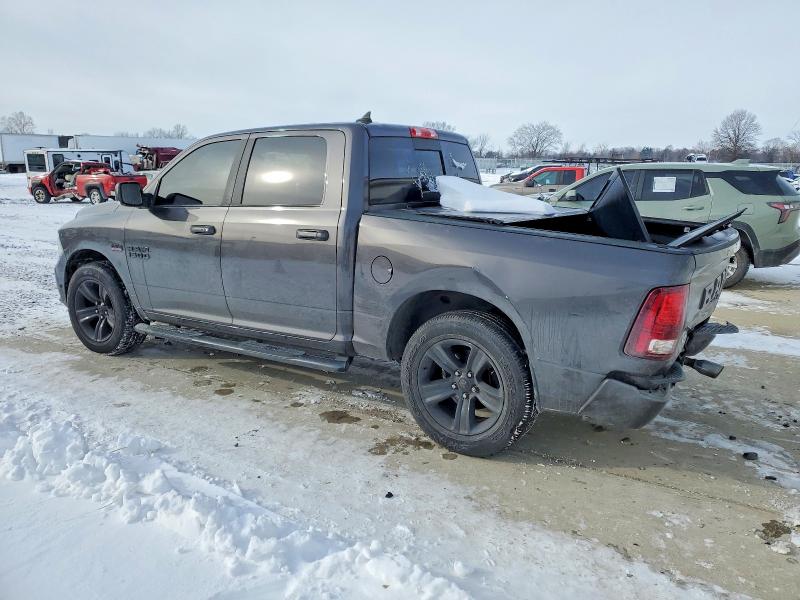 2018 Ram 1500 VIN 1C6RR7MT6JS209802 COPART salvage auction — REAR END, In - Cert Of Title-Salvage Title, sold $5,200 on 2026-07-09 (photo 2)