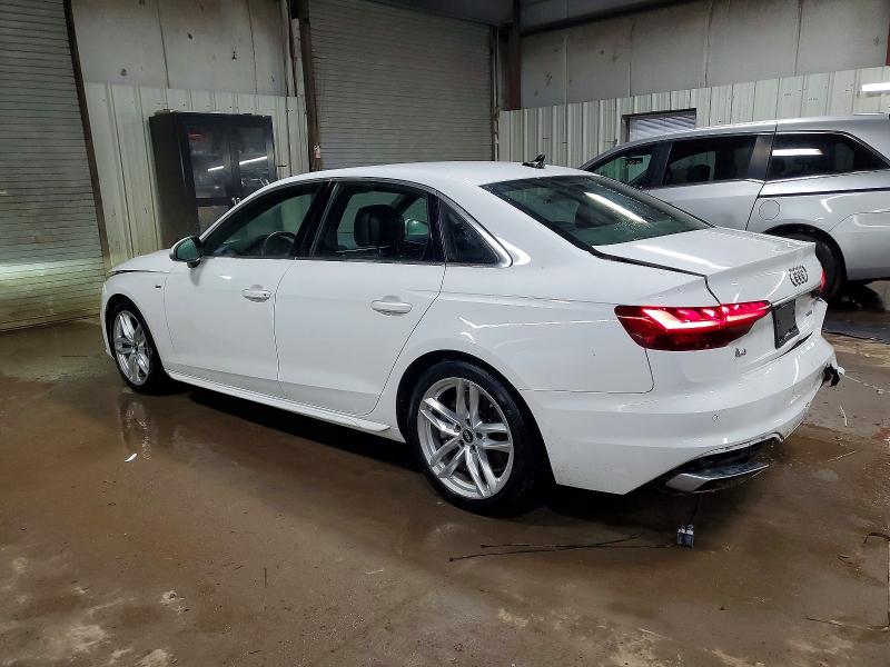 2022 Audi A4 VIN WAUEAAF44NA021029 COPART salvage auction — REAR END, Il - Salvage Certificate, sold $500 on 2026-07-21 (photo 2)