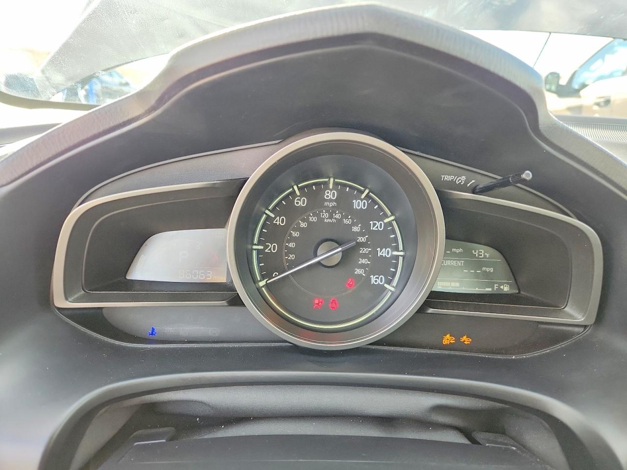 2018 Mazda 3 VIN 3MZBN1U7XJM185242 COPART salvage auction — Front End, CO - SALVAGE TITLE, sold $2,950 on 2026-04-20 (photo 9)