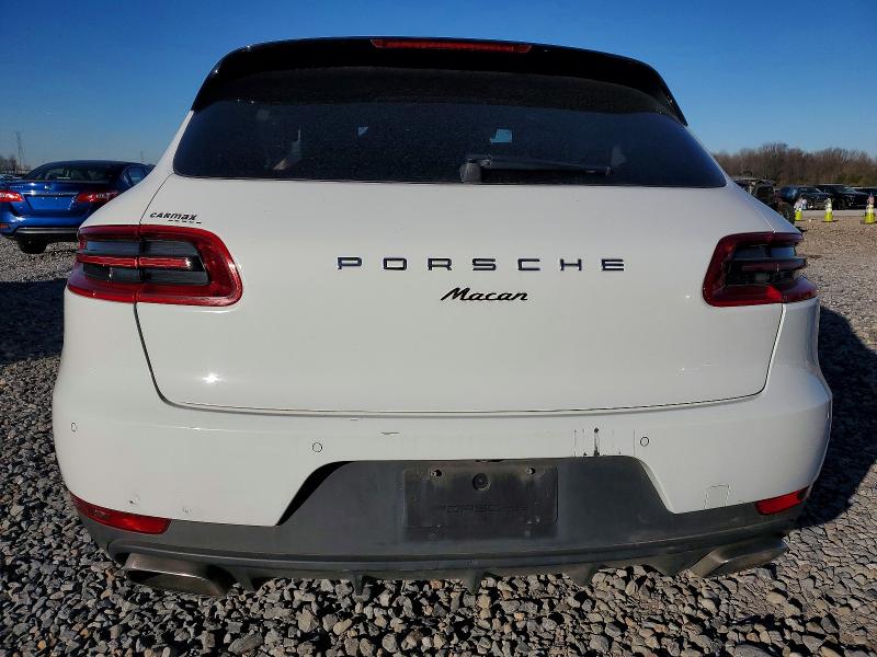 2018 Porsche Macan VIN WP1AA2A57JLB05186 COPART salvage auction — FRONT END, Tn - Salvage Certificate, sold $5,200 on 2026-07-09 (photo 6)