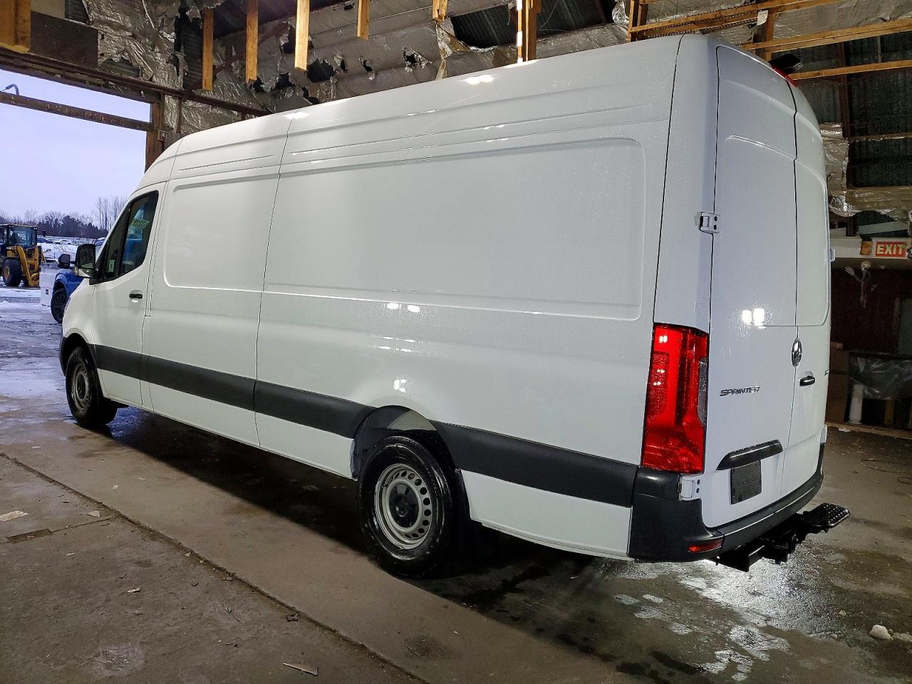 2025 Mercedes-benz Sprinter VIN W1Y4NCHY3ST195569 COPART salvage auction — Mechanical, NY - MV-907A SALVAGE CERTIFICATE, sold $25,000 on 2026-02-16 (photo 2)