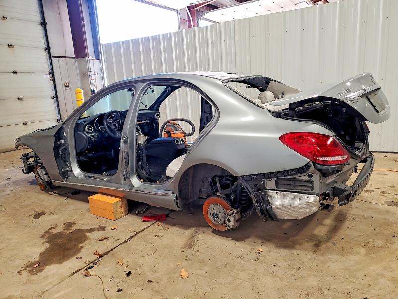 2016 Mercedes-benz C class VIN 55SWF4KB2GU166898 COPART salvage auction — STRIPPED, Pa - Certificate Of Salvage, sold $775 on 2026-07-02 (photo 2)