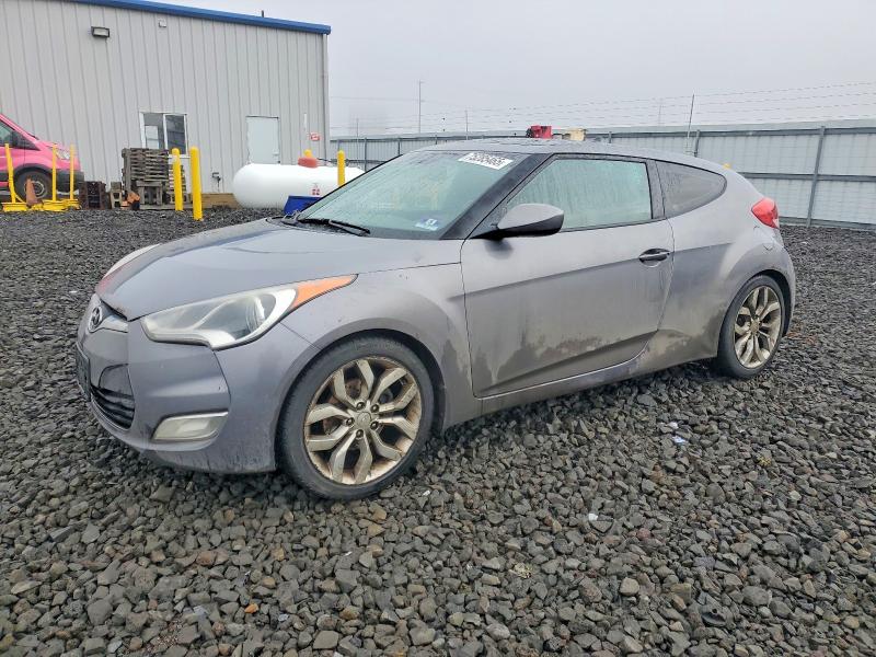 2012 Hyundai Veloster VIN KMHTC6AD6CU045171 COPART salvage auction — REAR END, Wa - Bill Of Sale, sold $30 on 2026-07-08 (photo 1)