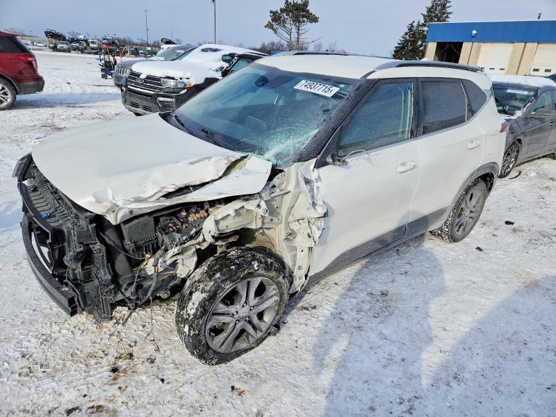 2023 Kia Seltos VIN KNDEU2AA6P7430209 COPART salvage auction — FRONT END, Mi - Scrap-Bill Of Sale, sold $2,700 on 2026-07-07 (photo 1)