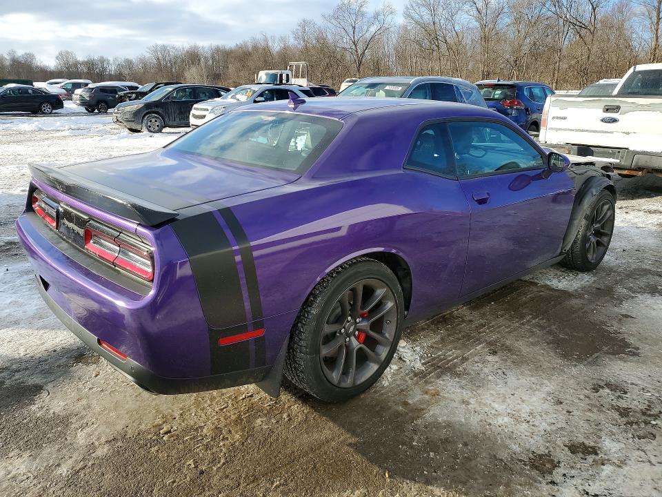 2023 Dodge Challenger VIN 2C3CDZBTXPH648310 COPART salvage auction — FRONT END, Oh - Cert Of Title-Salvage, sold $8,200 on 2026-07-30 (photo 3)