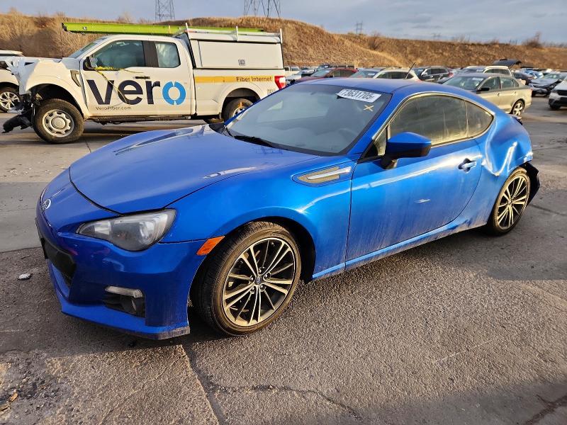 2014 Subaru Brz VIN JF1ZCAC11E9600902 COPART salvage auction — REAR END, Co - Bill Of Sale-Parts Only, sold $1,000 on 2026-07-13 (photo 1)
