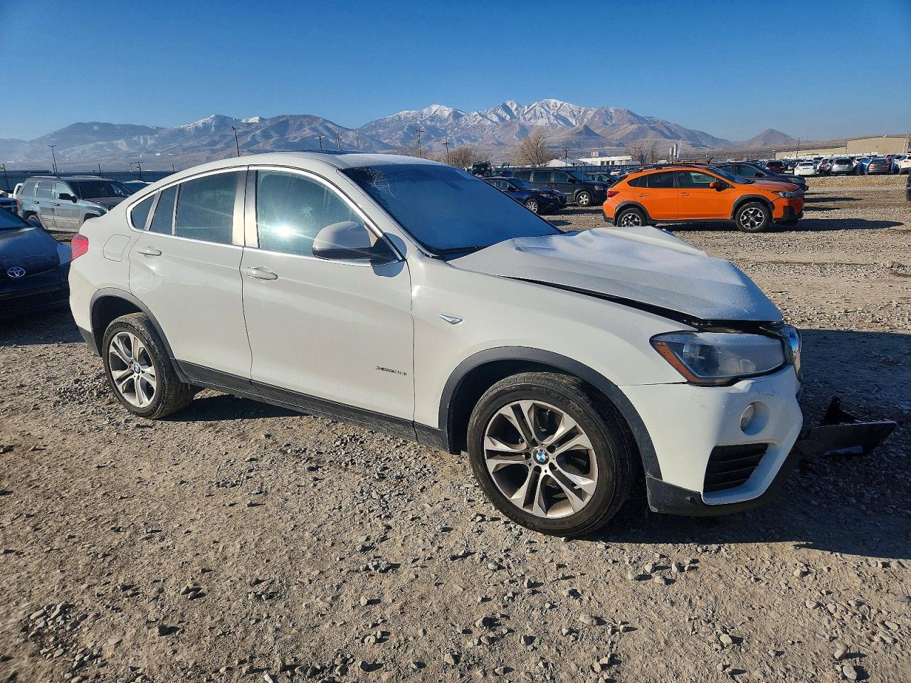2015 BMW X4 VIN 5UXXW3C56F0M88867 COPART salvage auction — Front End, UT - SALVAGE CERTIFICATE, sold $950 on 2026-06-26 (photo 4)