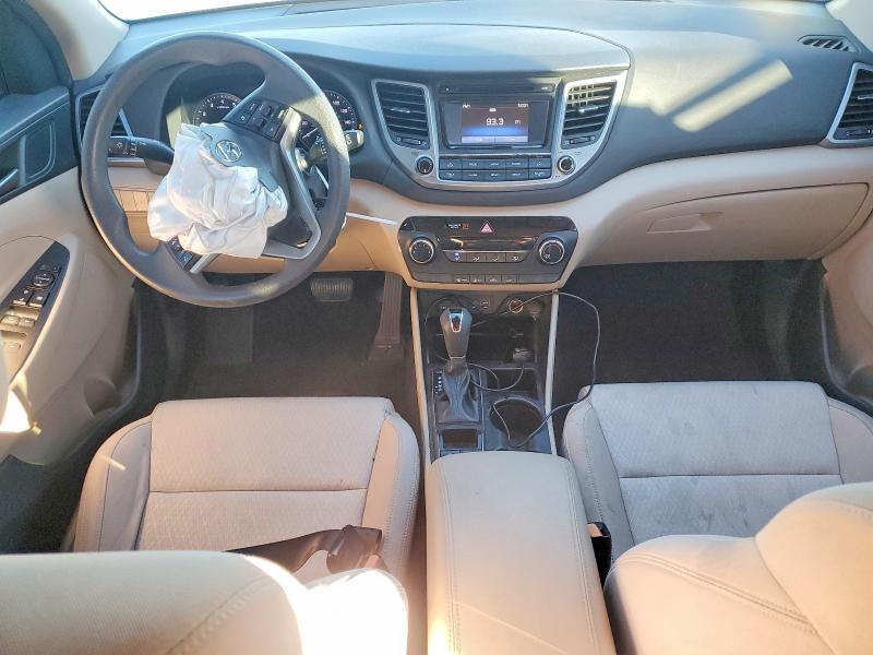 2017 Hyundai Tucson VIN KM8J23A41HU286149 COPART salvage auction — FRONT END, Fl - Cert Of Title Slvg Rebuildable, sold $25 on 2026-07-21 (photo 8)