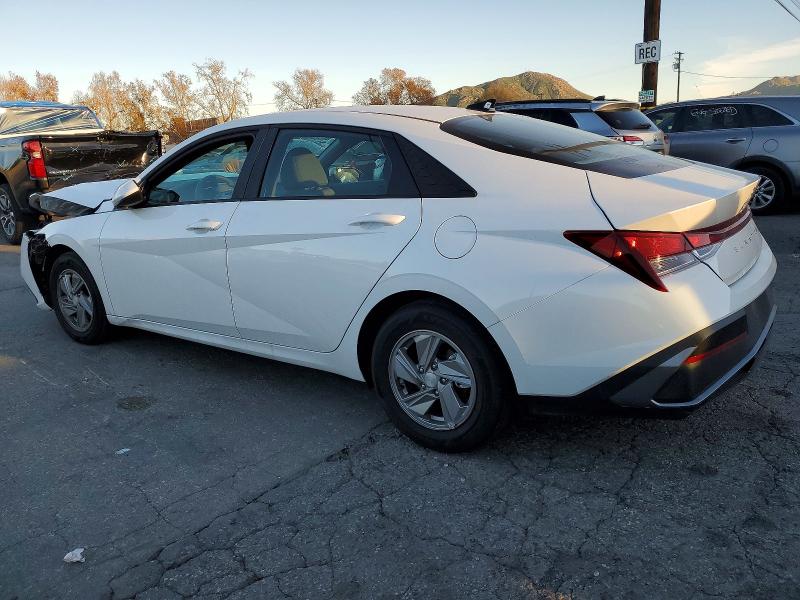 2025 Hyundai Elantra VIN KMHLL4DG6SU054574 COPART salvage auction — FRONT END, Ca - Salvage Certificate, sold $4,400 on 2026-07-02 (photo 2)