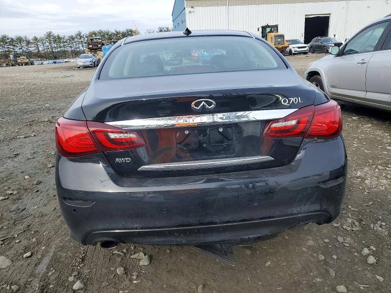 2018 Infiniti Q70 VIN JN1BY1PR7JM370323 COPART salvage auction — MINOR DENT/SCRATCHES, NJ - CERT OF TITLE-SALVAGE, sold $550 on 2026-07-27 (photo 6)