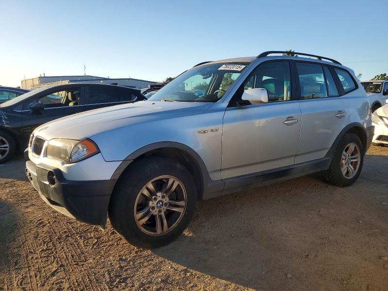 2005 BMW X3 VIN WBXPA93465WD17225 COPART salvage auction — MINOR DENT/SCRATCHES, Ca - App For Dup Salvage Or Ac, sold $825 on 2026-07-28 (photo 1)