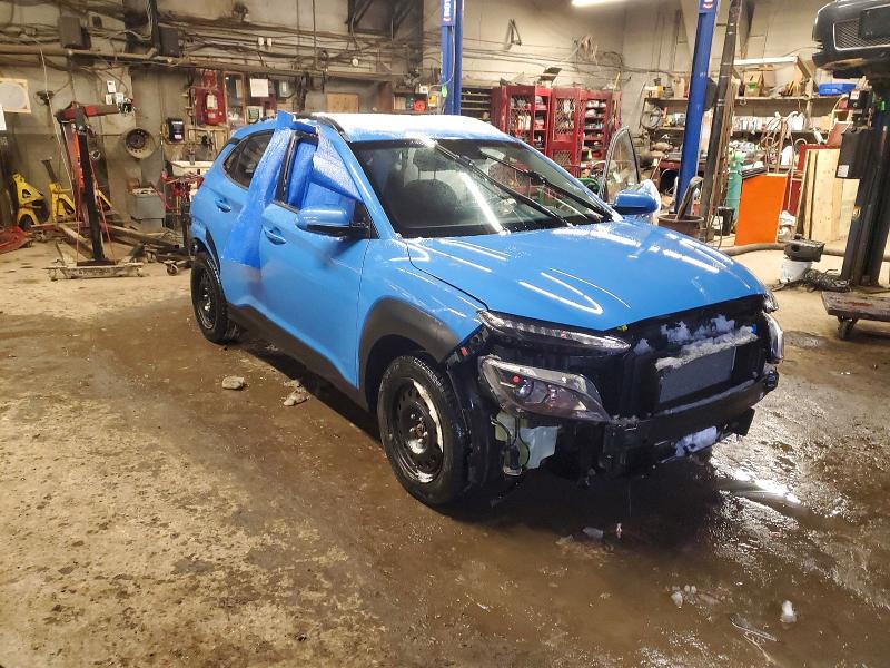 2022 Hyundai Kona VIN KM8K22AB5NU898556 COPART salvage auction — FRONT END, ON - PERMIT NO BRAND - UNFIT, sold $3,850 on 2026-07-07 (photo 4)