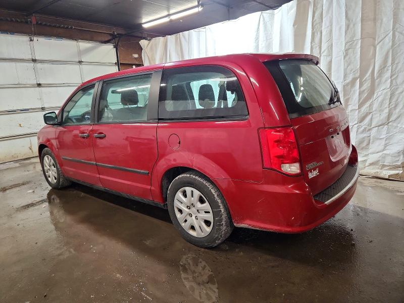 2015 Dodge Caravan VIN 2C4RDGBG0FR607397 COPART salvage auction — FRONT END, PA - CERTIFICATE OF SALVAGE, sold $450 on 2026-07-02 (photo 2)