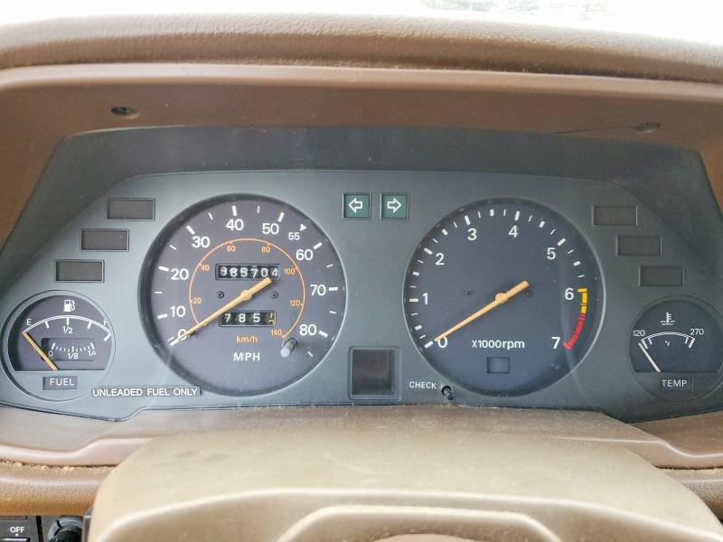 1983 Datsun 280zx VIN JN1HZ06S8DX511327 COPART salvage auction — NORMAL WEAR, MD - PARTS ONLY-NO TITLE LETTER, sold $700 on 2026-07-27 (photo 9)