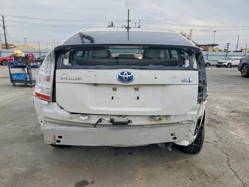 2010 Toyota Prius VIN JTDKN3DUXA0141068 COPART salvage auction — REAR END, CA - SALVAGE CERTIFICATE, sold $1,850 on 2026-07-20 (photo 6)