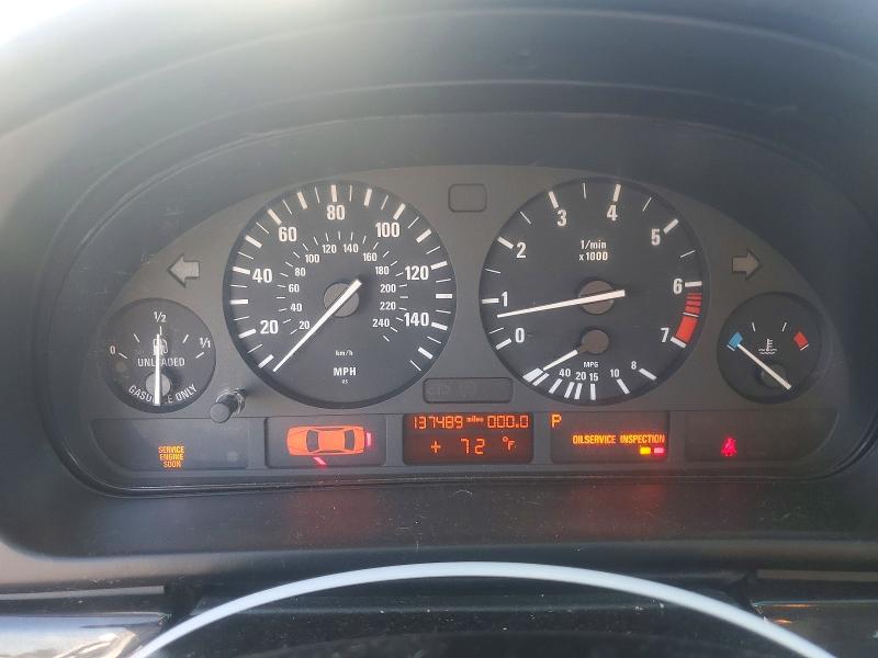 2002 BMW 5 series VIN WBADT43402GY43329 COPART salvage auction — MINOR DENT/SCRATCHES, Id - Salvage Certificate Of Title, sold $400 on 2026-07-10 (photo 9)