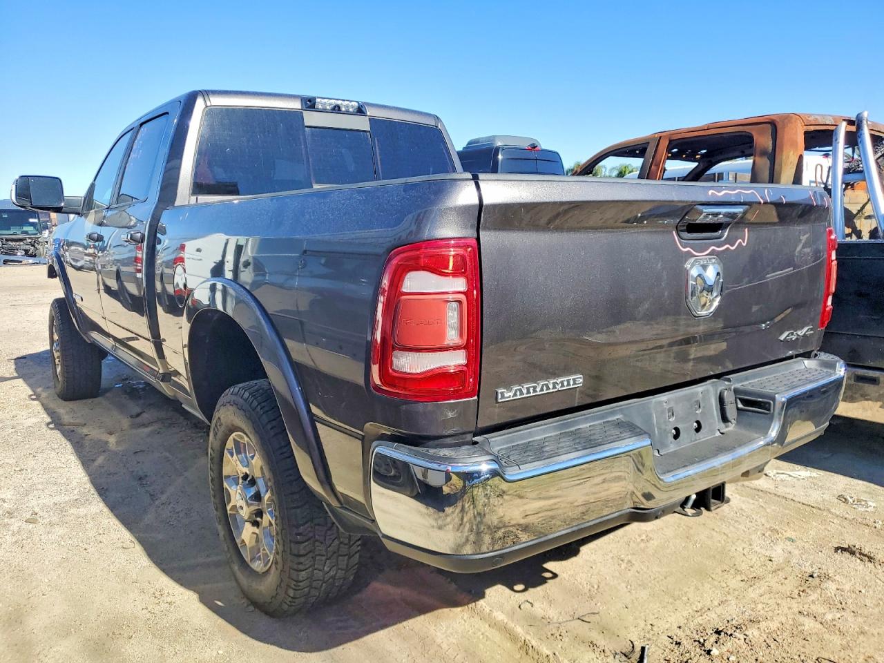 2019 Ram 2500 VIN 3C6UR5FLXKG615344 COPART salvage auction — Front End, CA - SALVAGE CERTIFICATE, sold $16,200 on 2026-03-11 (photo 2)