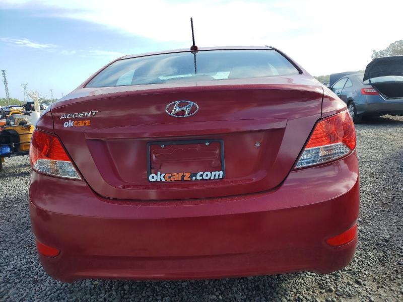 2014 Hyundai Accent VIN KMHCT4AE7EU755776 COPART salvage auction — FRONT END, Fl - Cert Of Title Slvg Rebuildable, sold $15 on 2026-07-31 (photo 6)