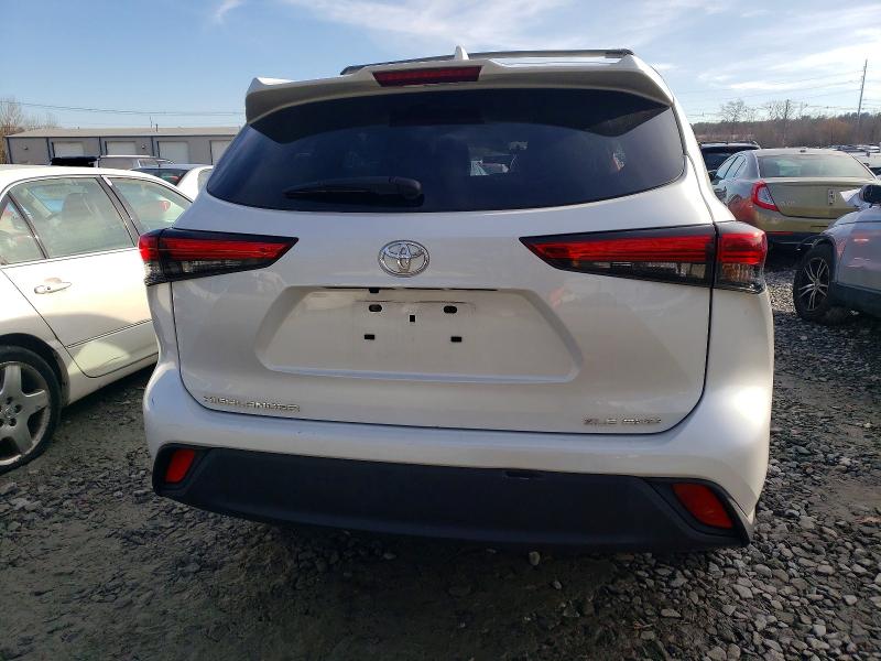 2023 Toyota Highlander VIN 5TDKDRBH8PS039561 COPART salvage auction — BURN, Ma - Cert Of Title-Salvage, sold $6,400 on 2026-07-06 (photo 6)