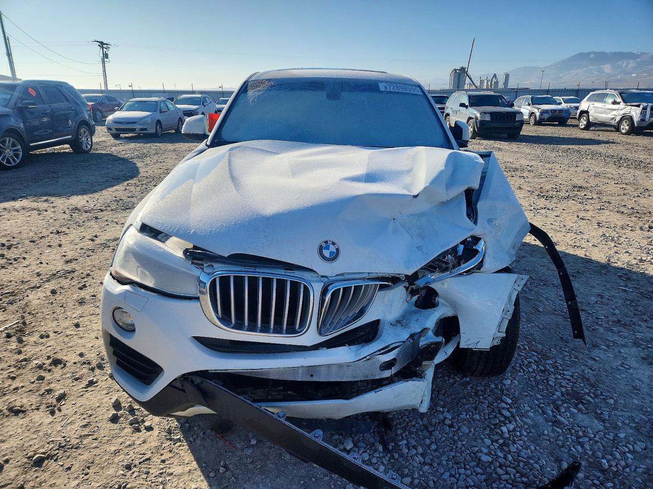 2015 BMW X4 VIN 5UXXW3C56F0M88867 COPART salvage auction — Front End, UT - SALVAGE CERTIFICATE, sold $950 on 2026-06-26 (photo 5)