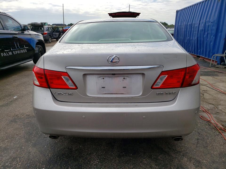 2008 Lexus Es 350 VIN JTHBJ46G082186333 COPART salvage auction — FRONT END, Fl - Cert Of Title Slvg Rebuildable, sold $750 on 2026-07-02 (photo 6)