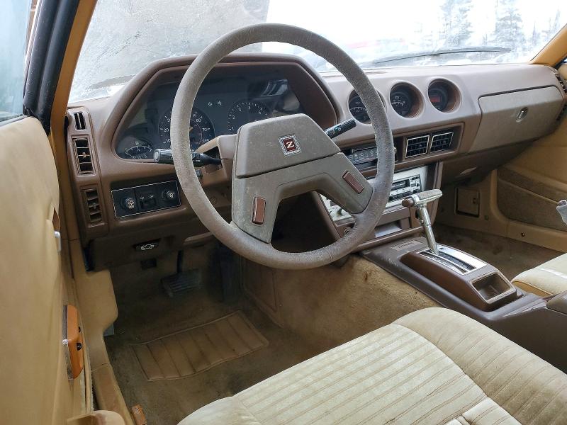 1983 Datsun 280zx VIN JN1HZ06S8DX511327 COPART salvage auction — NORMAL WEAR, MD - PARTS ONLY-NO TITLE LETTER, sold $700 on 2026-07-27 (photo 8)