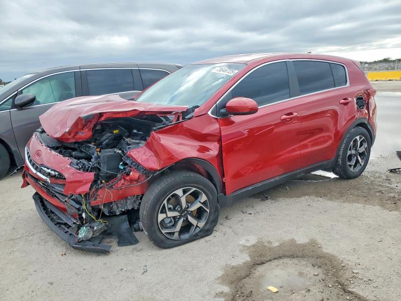 2022 Kia Sportage VIN KNDPM3AC4N7028038 COPART salvage auction — FRONT END, Salvage Title, sold $1,400 on 2026-07-27 (photo 1)