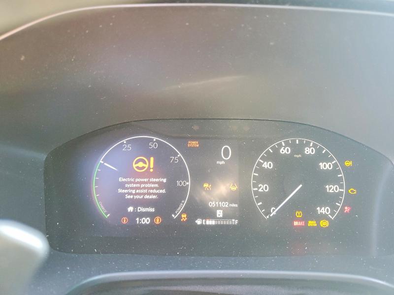 2024 Honda Cr-v VIN 7FARS5H85RE000880 COPART salvage auction — FRONT END, Salvage Title, sold $10,800 on 2026-07-20 (photo 9)