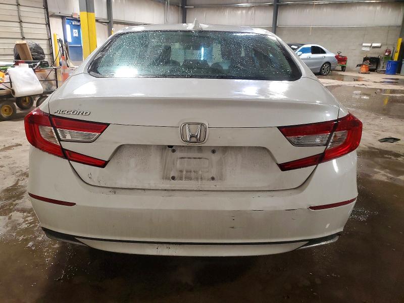 2021 Honda Accord VIN 1HGCV1F16MA112890 COPART salvage auction — VANDALISM, Pa - Cert Of Salvage-Theft, sold $9,400 on 2026-07-27 (photo 6)