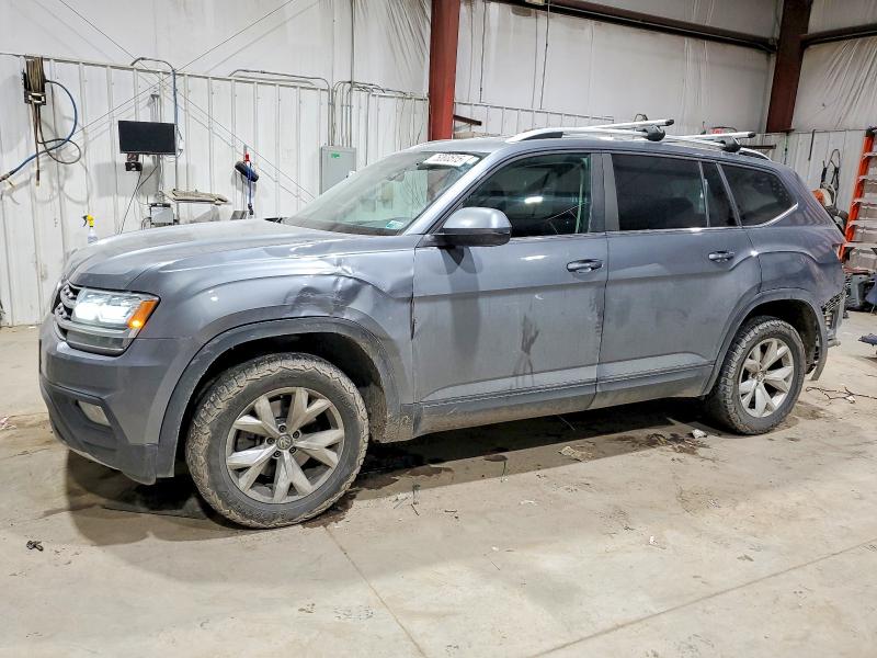 2018 Volkswagen Atlas VIN 1V2LR2CA3JC530240 COPART salvage auction — REAR END, Id - Salvage Certificate Of Title, sold $3,150 on 2026-08-10 (photo 1)