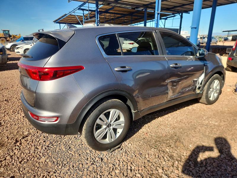 2017 Kia Sportage VIN KNDPM3AC6H7087256 COPART salvage auction — SIDE, AZ - CERT OF TITLE - SALVAGE, sold $2,550 on 2026-07-14 (photo 3)