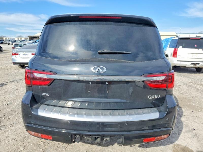 2024 Infiniti Qx80 VIN JN8AZ2AE6R9327502 COPART salvage auction — FRONT END, Tn - Salvage Certificate, sold $20,900 on 2026-07-21 (photo 6)