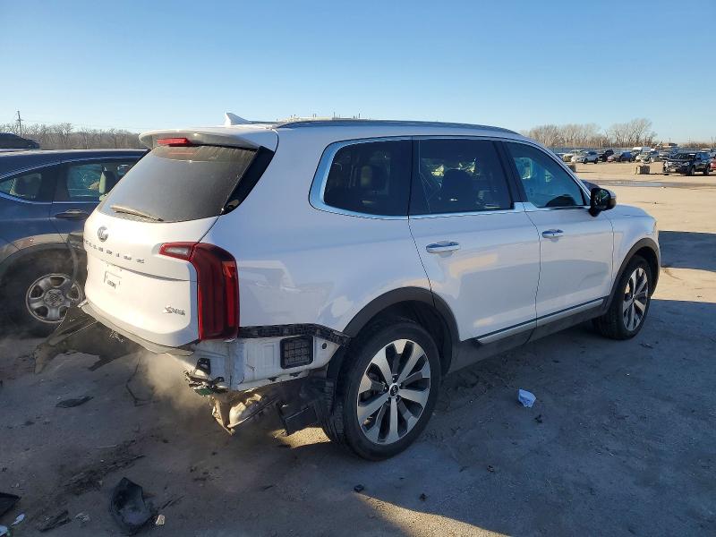 2021 Kia Telluride VIN 5XYP6DHC0MG154596 COPART salvage auction — REAR END, Ks - Cert Of Title-Salvage, sold $9,100 on 2026-07-14 (photo 3)