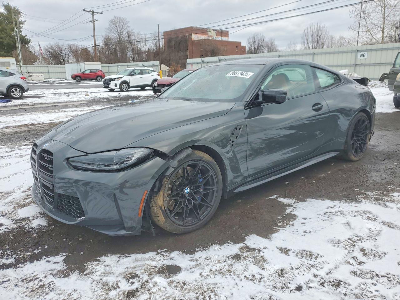 2022 BMW M4 VIN WBS43AZ03NCJ52449 COPART salvage auction — Rear End, CT - CERT OF TITLE-SALVAGE, sold $24,700 on 2026-06-30 (photo 1)
