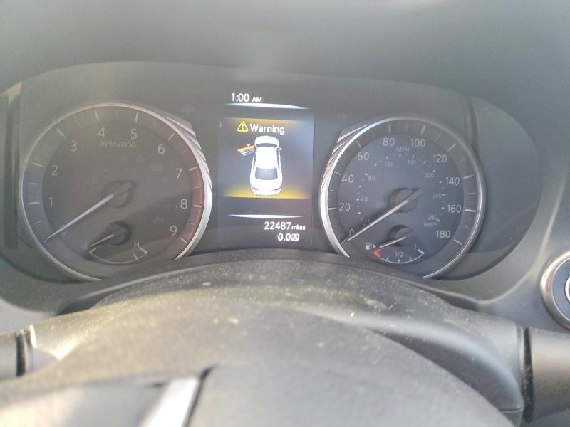 2021 Infiniti Q50 VIN JN1FV7DR6MM880782 COPART salvage auction — SIDE, NY - MV-907A SALVAGE CERTIFICATE, sold $13,000 on 2026-07-27 (photo 9)