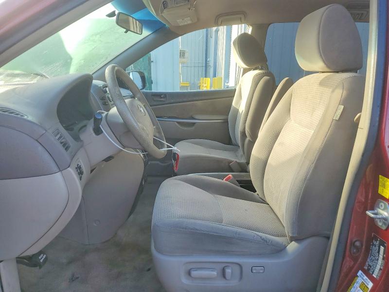 2010 Toyota Sienna VIN 5TDKK4CC1AS343589 COPART salvage auction — FRONT END, Fl - Cert Of Title Slvg Rebuildable, sold $500 on 2026-07-07 (photo 7)