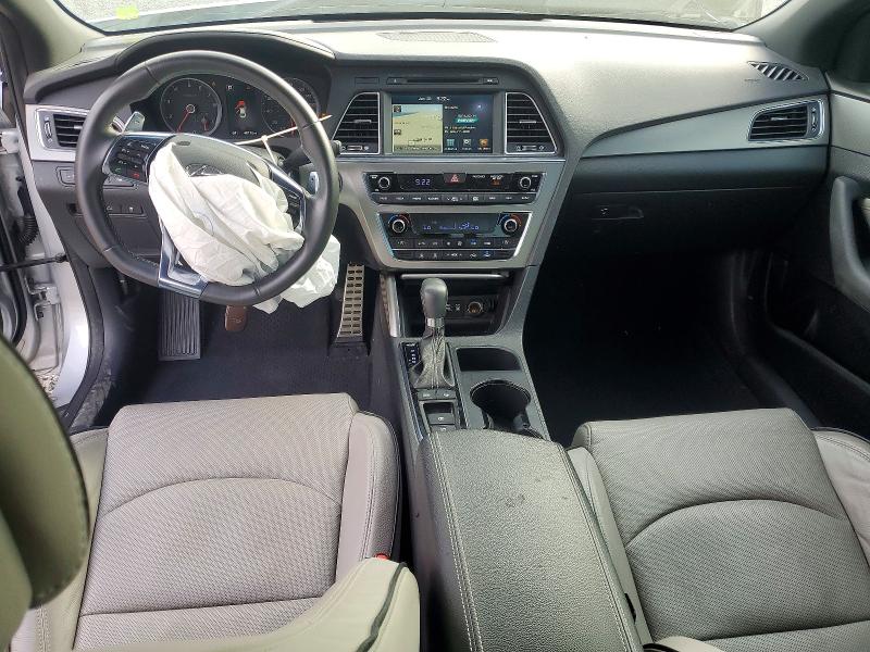 2017 Hyundai Sonata VIN 5NPE34AB1HH577512 COPART salvage auction — FRONT END, FL - CERT OF TITLE SLVG REBUILDABLE, sold $900 on 2026-07-31 (photo 8)