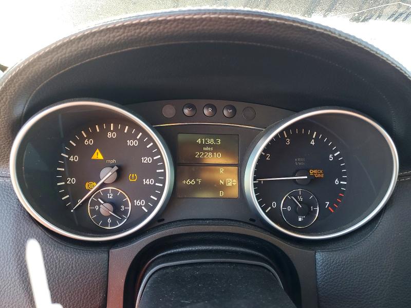 2007 Mercedes-benz Gl-klasse VIN 4JGBF71E97A233840 COPART salvage auction — FRONT END, Ca - Salvage Certificate, sold $375 on 2026-07-24 (photo 9)
