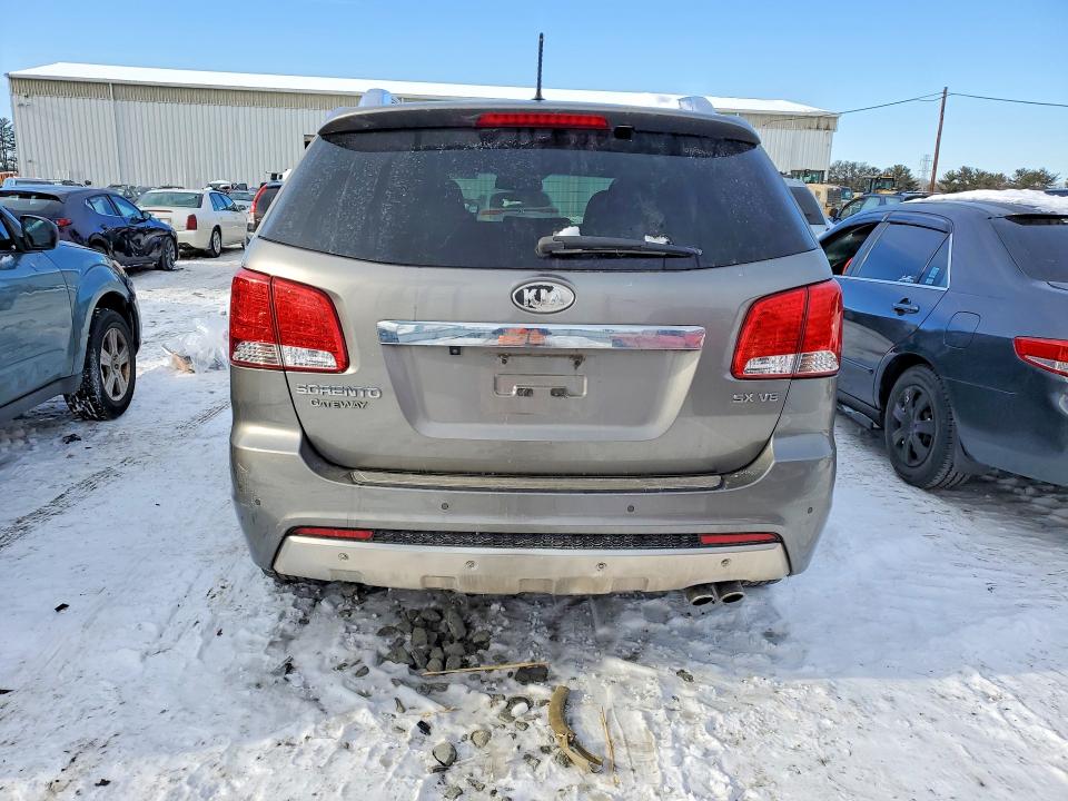 2013 Kia Sorento VIN 5XYKWDA25DG407469 COPART salvage auction — FRONT END, Nj - Cert Of Title-Salvage, sold $1,400 on 2026-07-20 (photo 6)